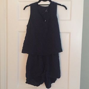 Madewell Open Back Romper